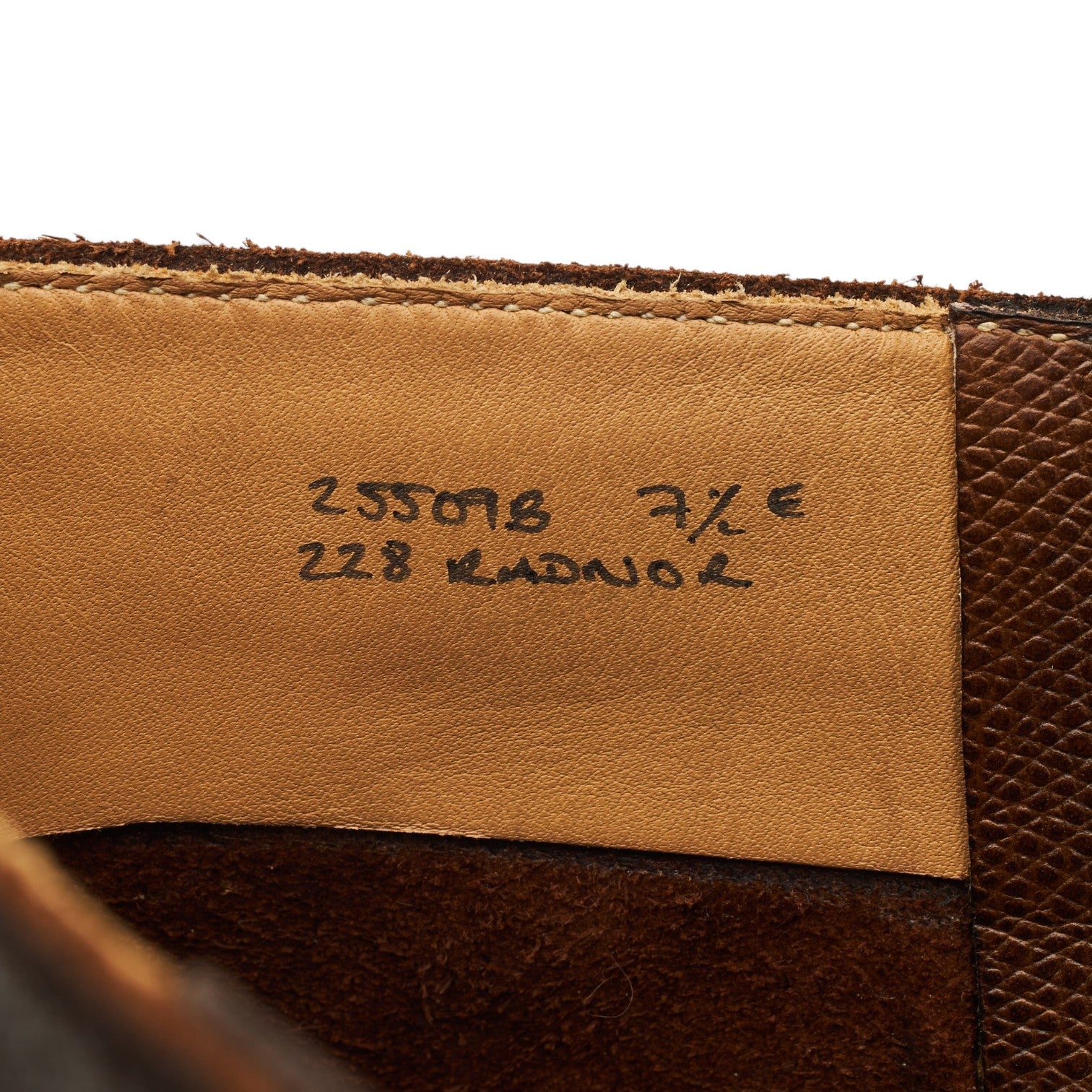 Crockett & Jones Radnor boots suède marron UK 7.5