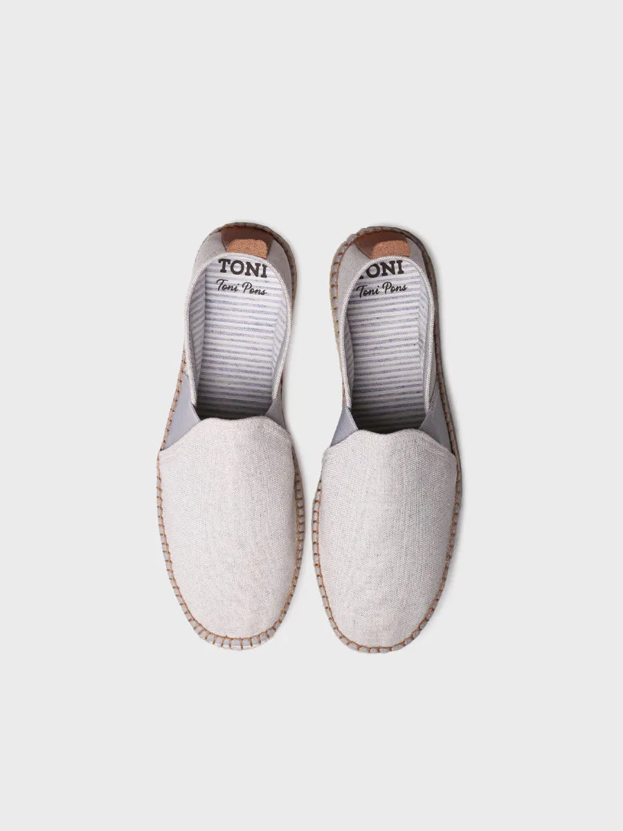 Toni Pons Dago-TC espadrilles homme toile grise