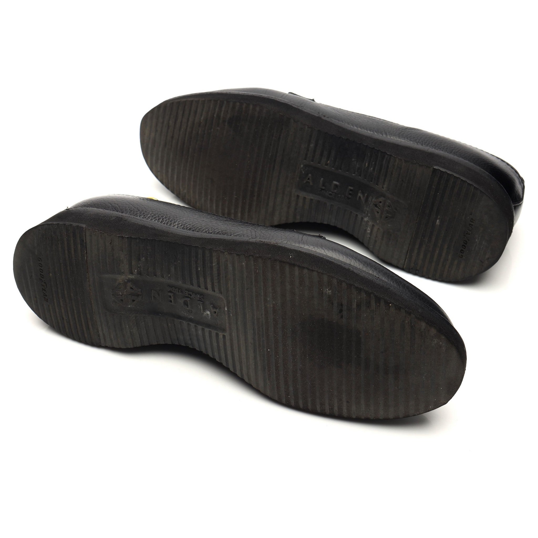 Alden M3605 derby cuir grainé noir pointure UK 7