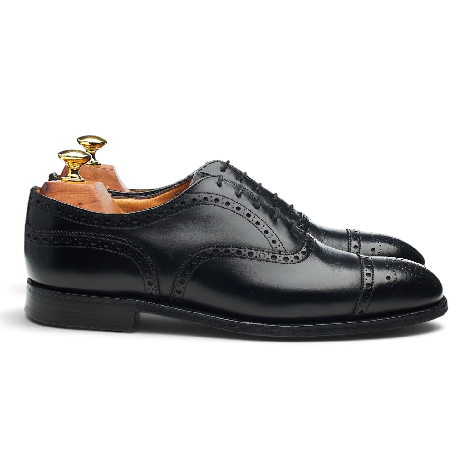 Church’s Diplomat Oxford cuir noir UK 7 brogue