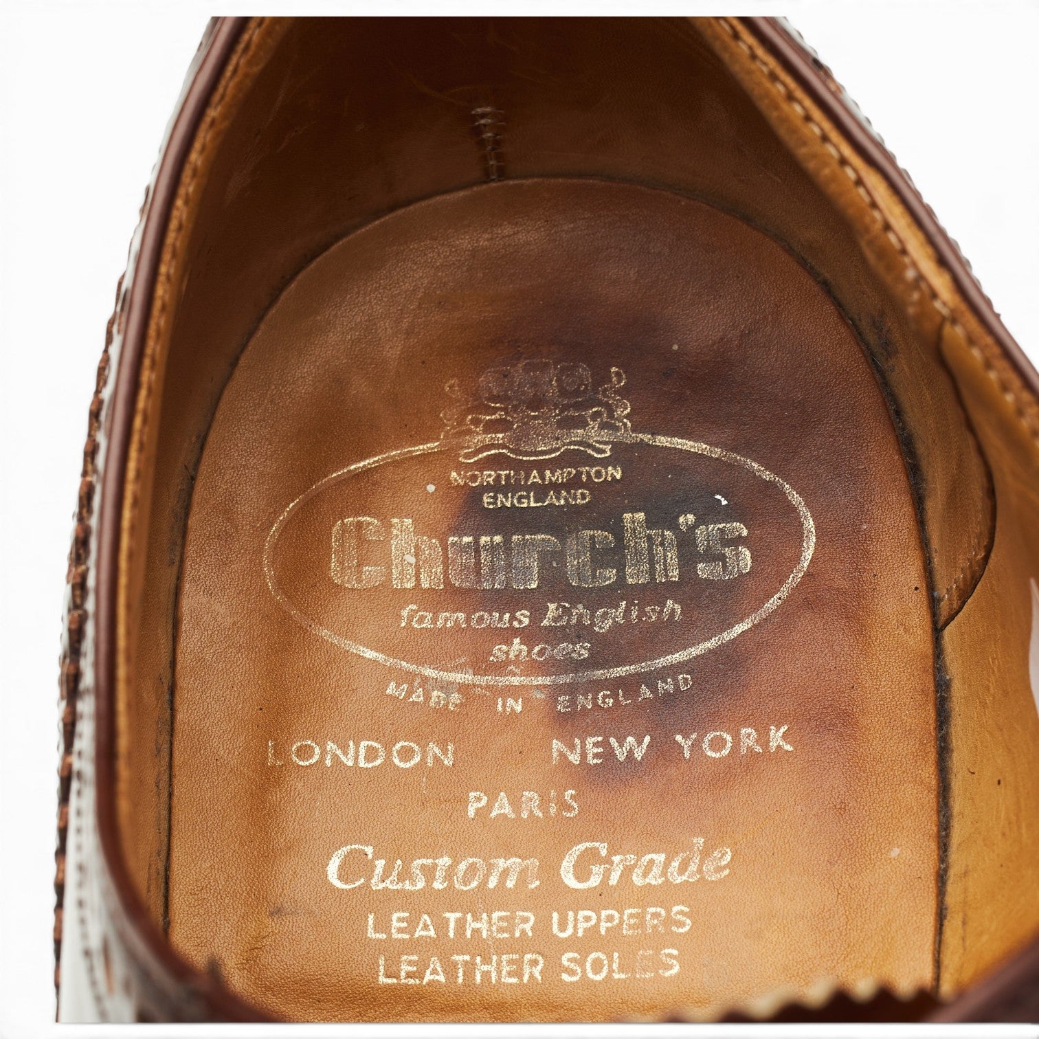 Church’s Burwood richelieu cuir marron 7.5 large