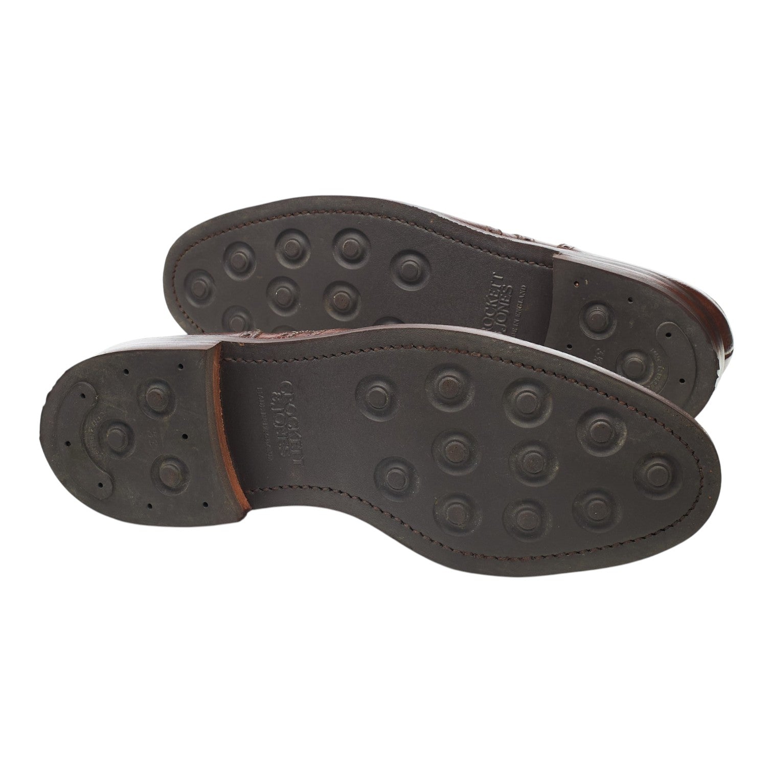 Crockett & Jones Pembroke derby grain marron UK 9.5