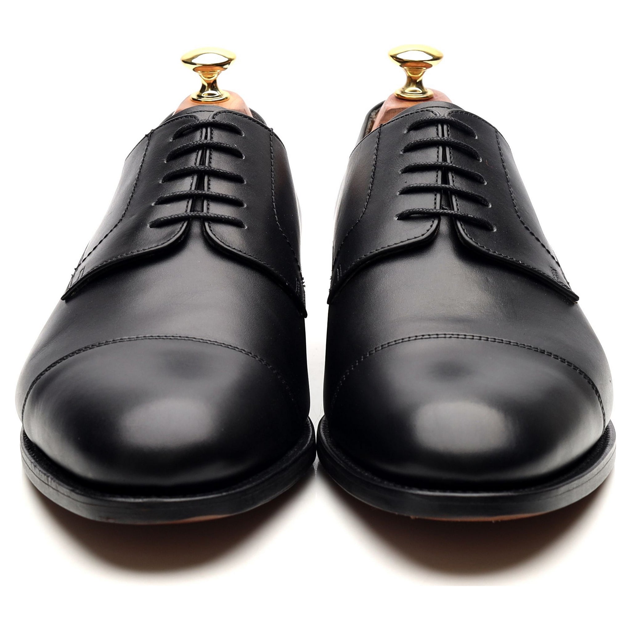 Barker Epping derbys cuir noir pointure UK 9