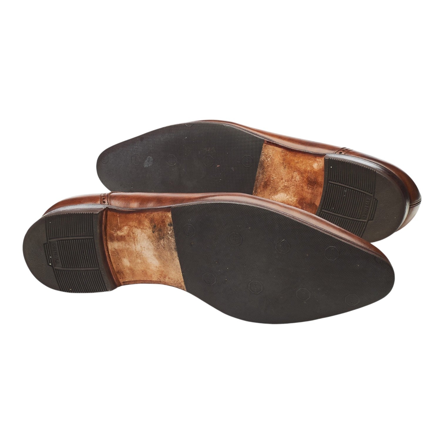John Lobb Chelmsford derby cuir marron museum UK 10,5