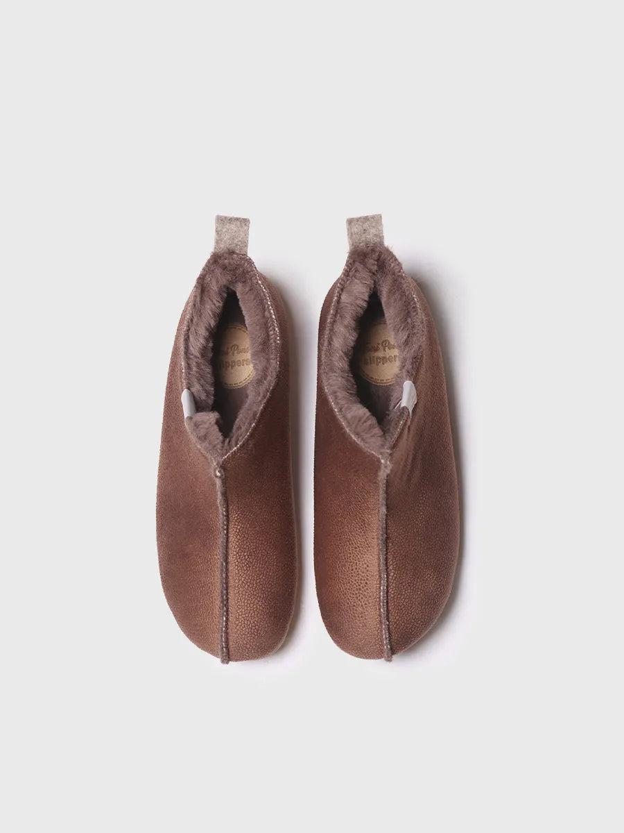 Toni Pons Moscu-BD chaussons montants cuir marron