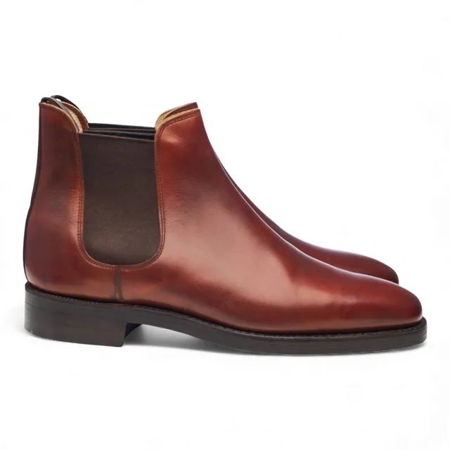 Crockett & Jones Chelsea bottines cuir marron UK 6