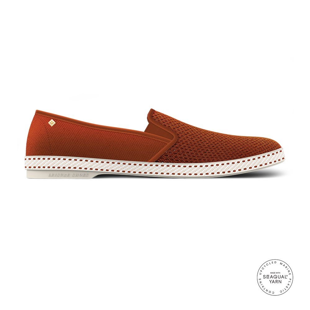 Rivieras Classic Terracotta espadrilles marron coton