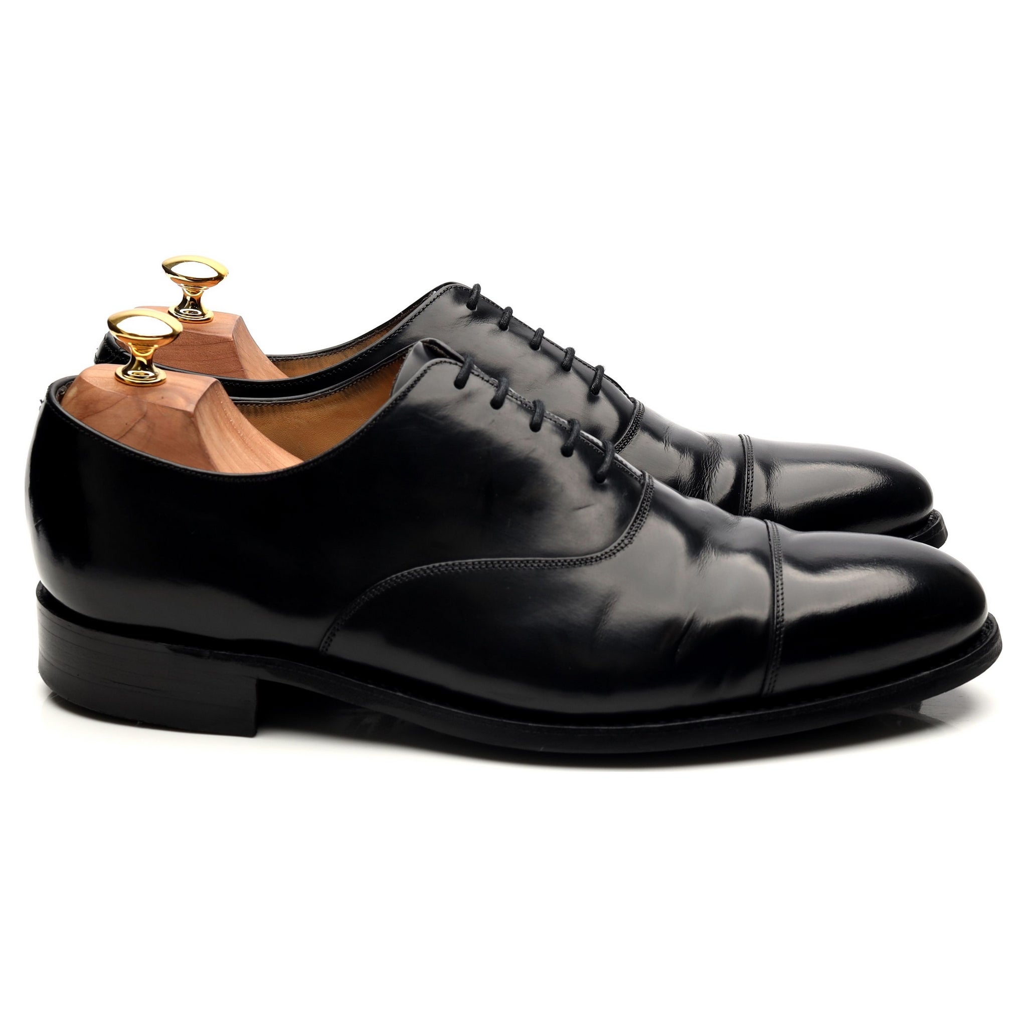 Barker Cheltenham oxford cuir noir pointure 9,5 UK