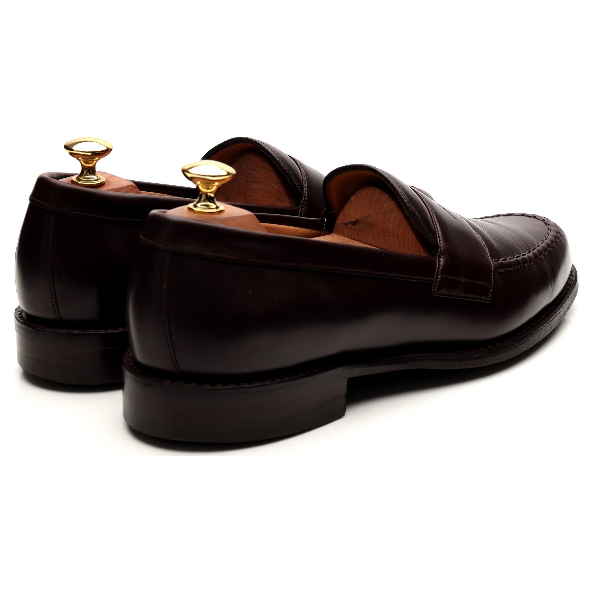 Cheaney Howard Mocassins cuir bordeaux UK 9 F