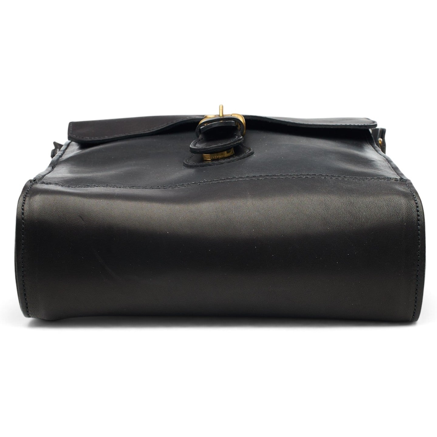 Tricker's sac messager cuir noir 20,5 cm