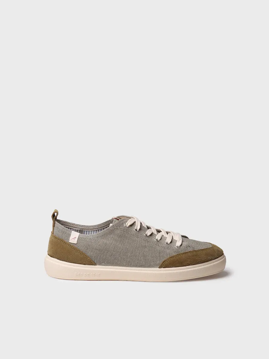 Toni Pons Iron basket homme toile coton lacets