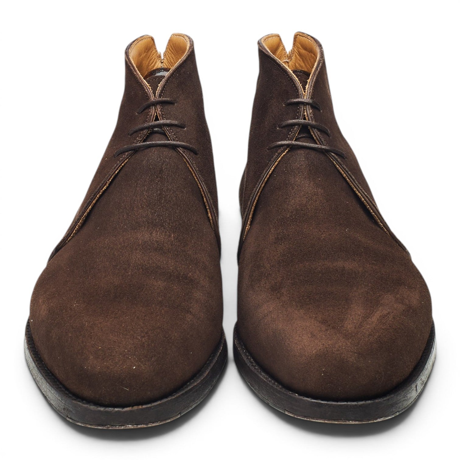 Vass boots chukka daim marron foncé UK 8