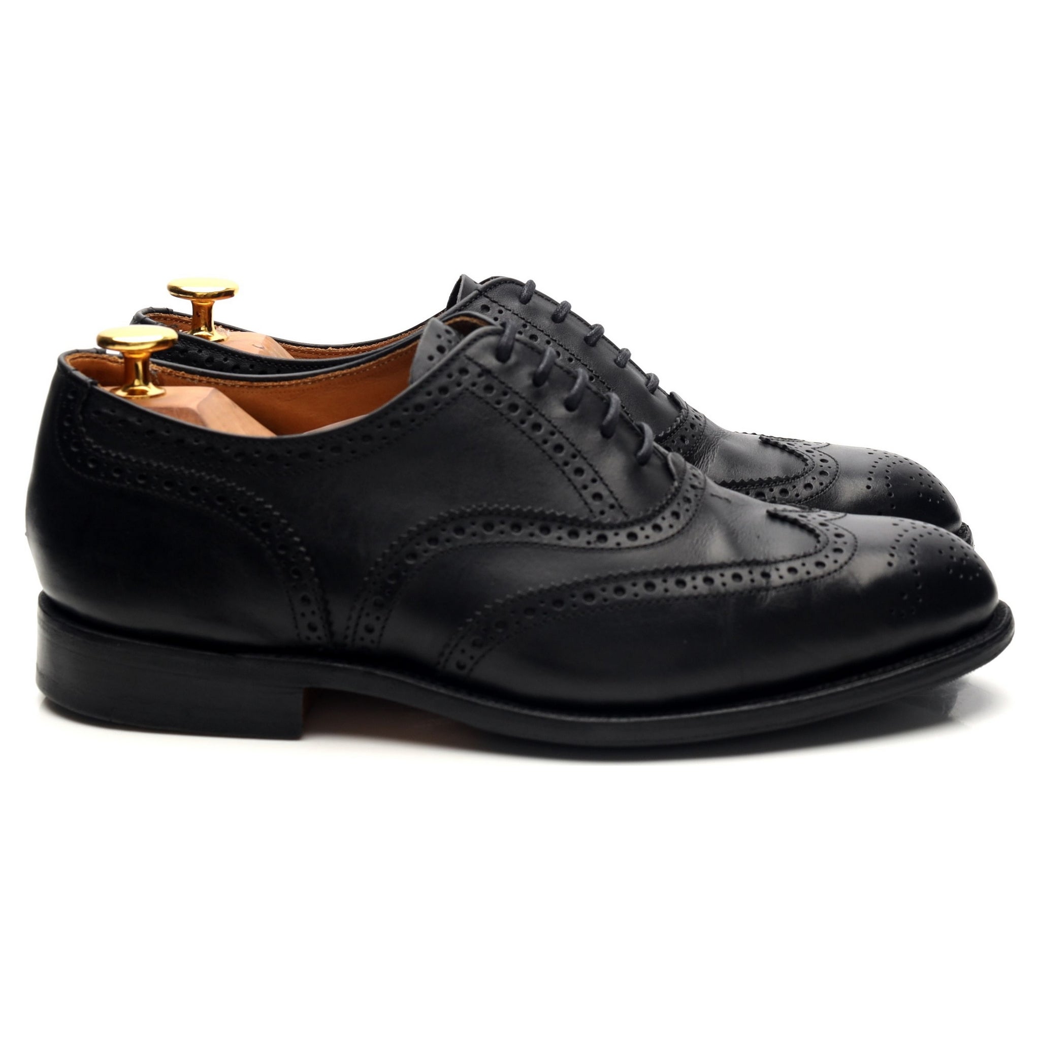Tricker's Epsom oxford brogues cuir noir UK 6