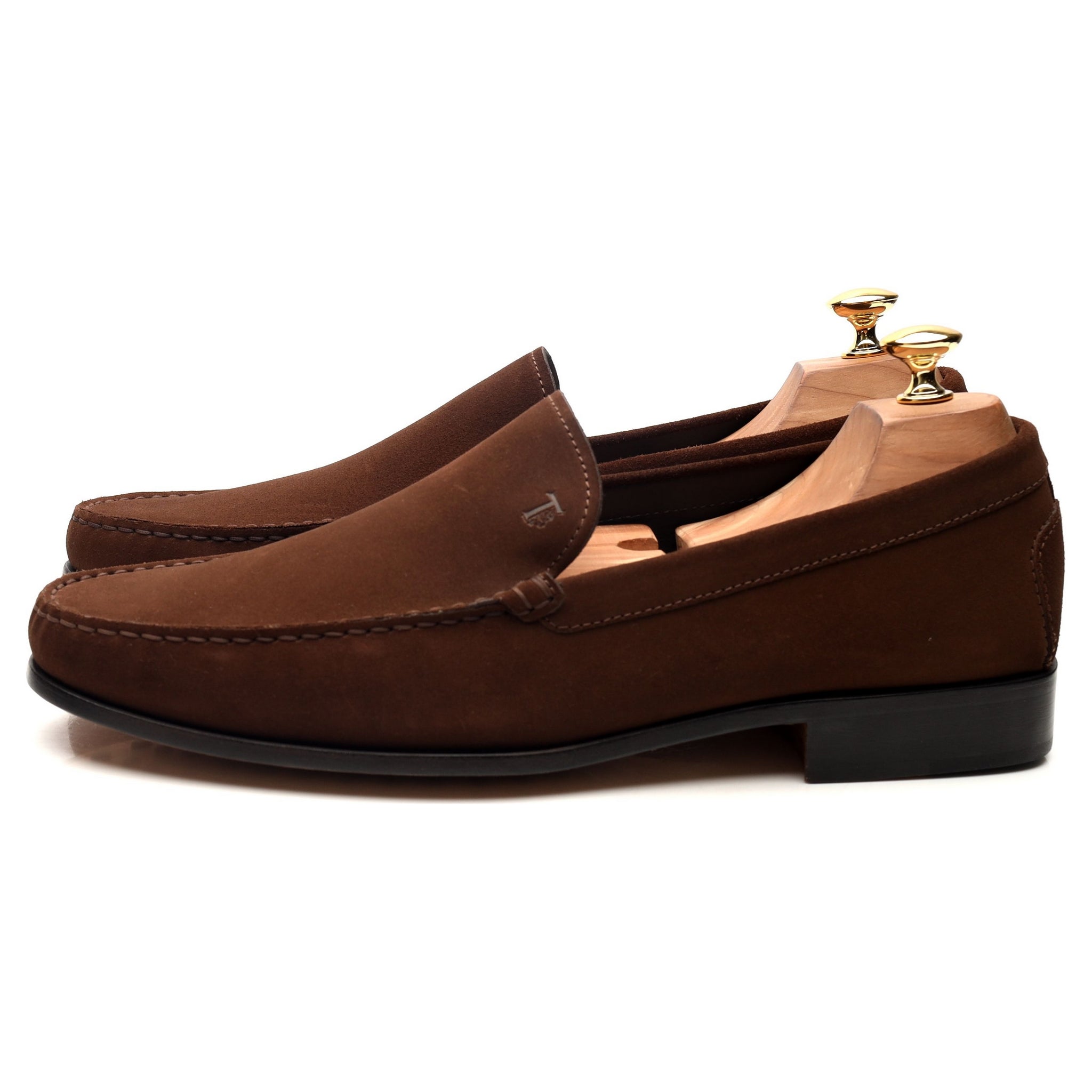 Tod's mocassins daim marron UK 10 suède