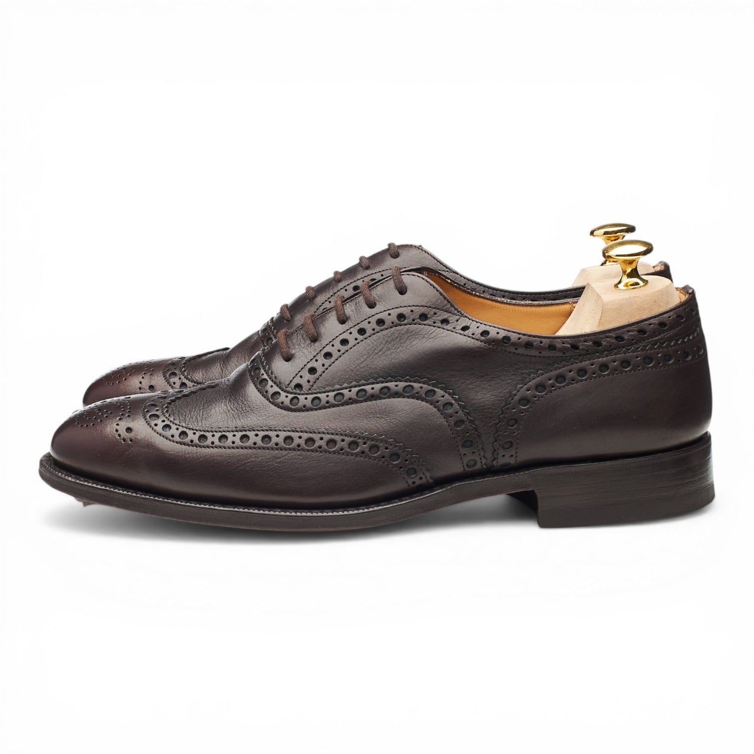 Church’s Brisbane derbies brogues cuir marron UK 8.5