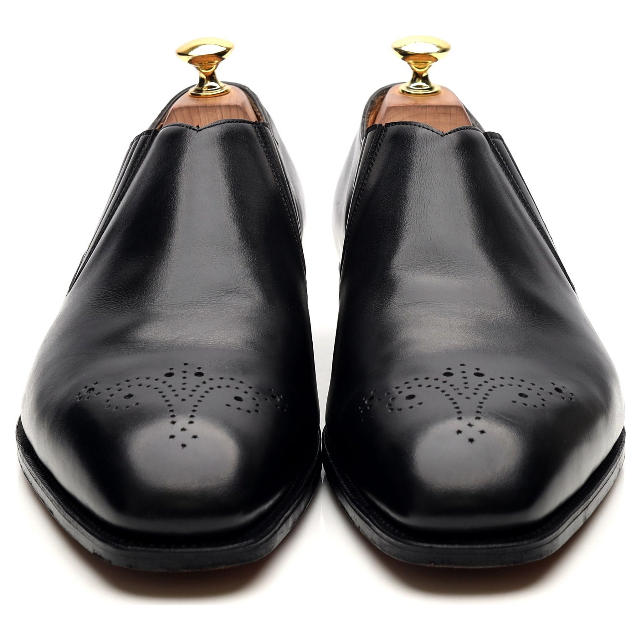 Edward Green Sulgrave mocassins cuir noir UK 9