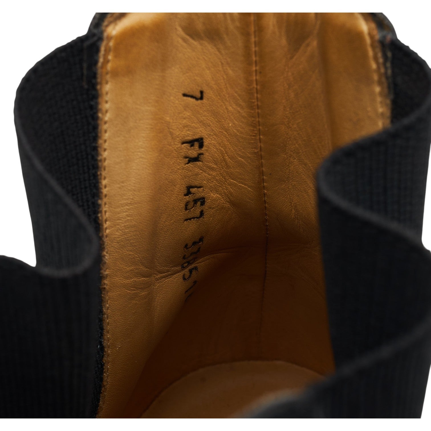 Barker chelsea boots cuir noir pointure UK 7 large