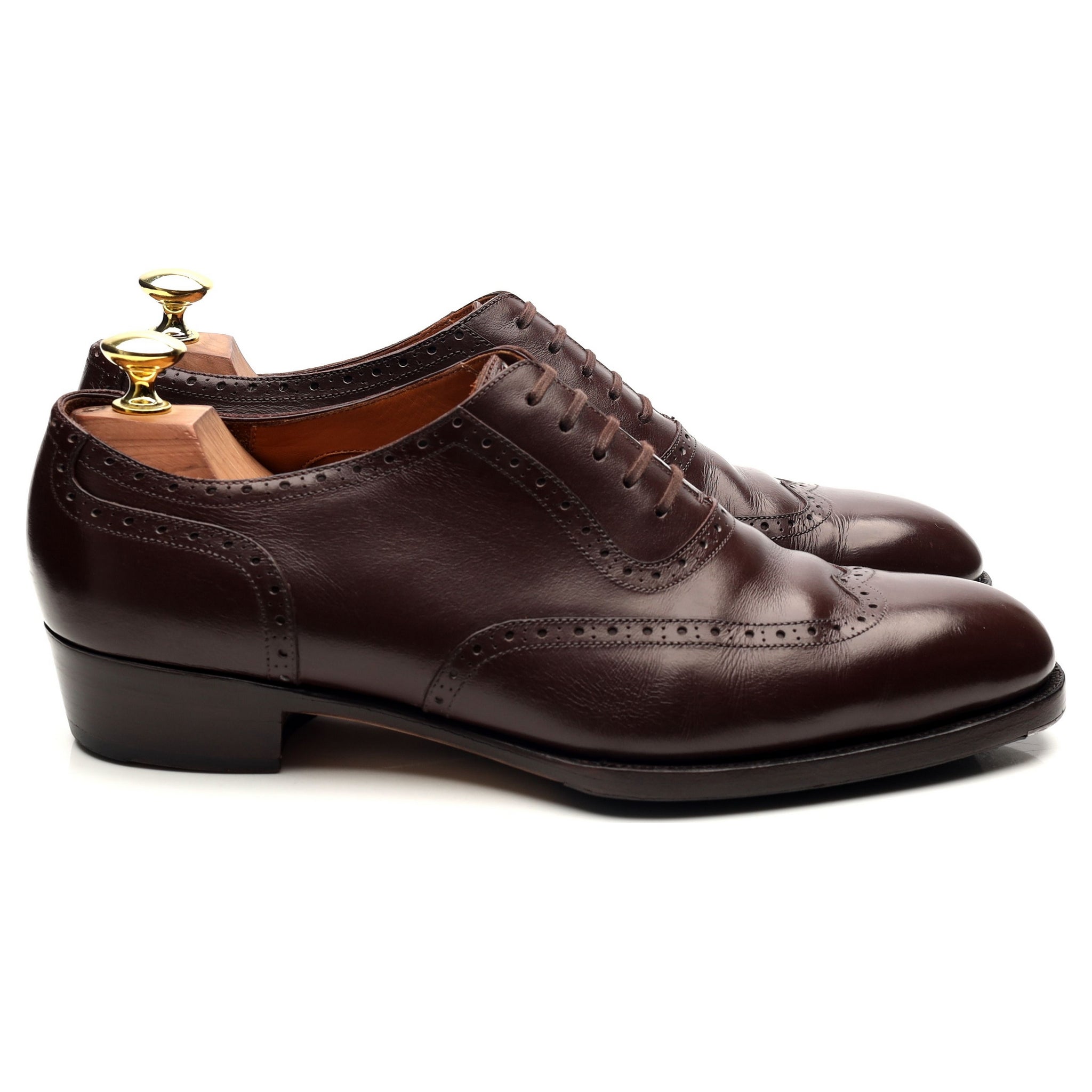 Oct. Tenth Adelaide richelieu brogue cuir marron 7.5 UK