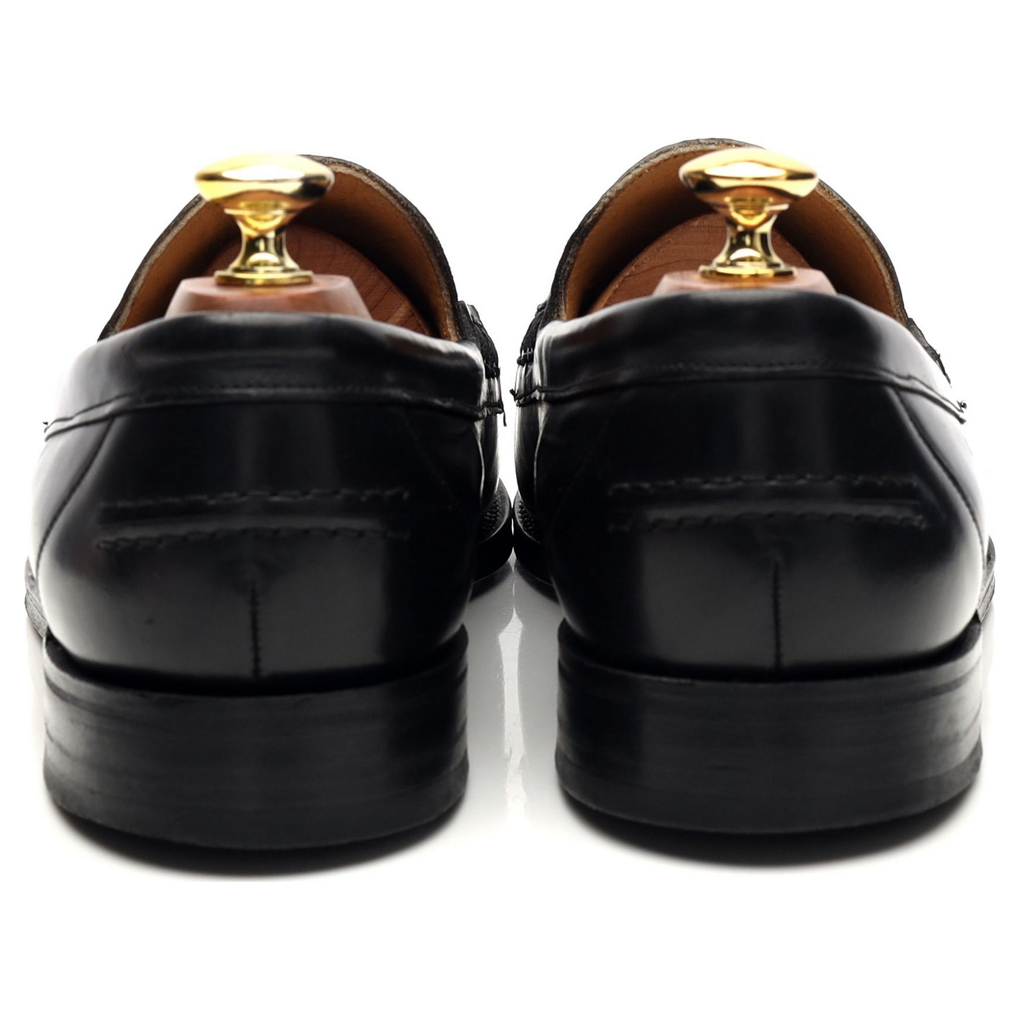 Loake 759B mocassin noir pointure UK 8 cuir