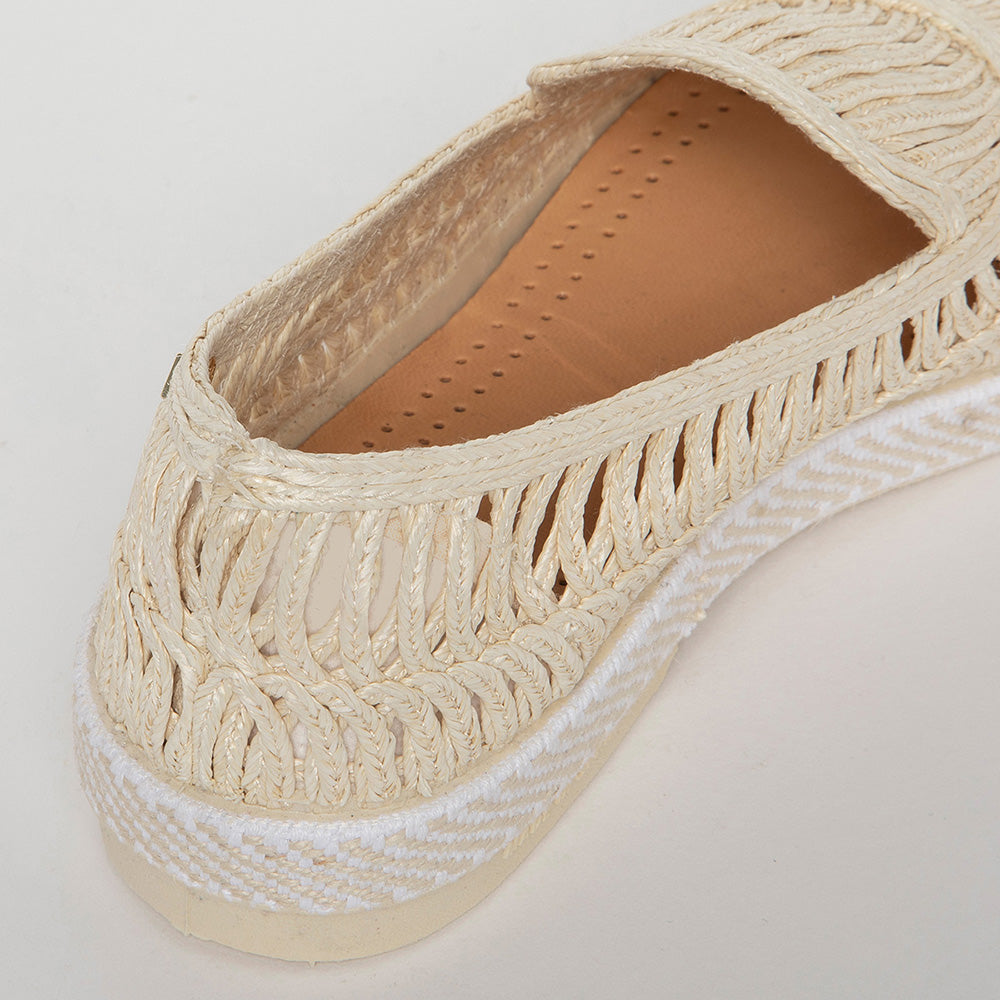 Rivieras Raphia Tressé 1550 espadrilles naturel