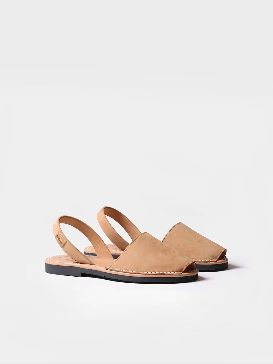 Toni Pons Mao-N sandale cuir plate 1 cm