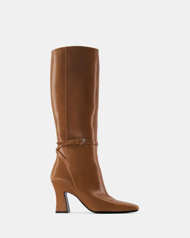 Nodaleto Nodstalgia Scarlett bottes camel talon 8,5 cm