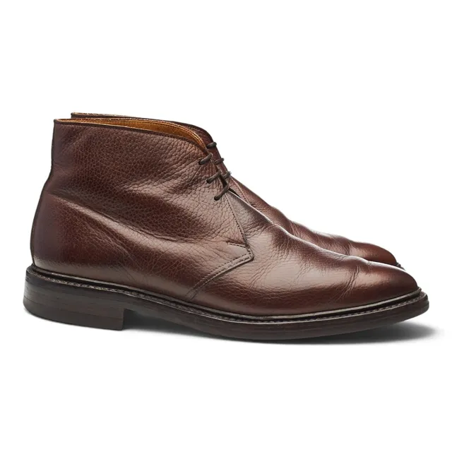 Crockett & Jones Brecon boots chukka cuir marron 7.5 UK