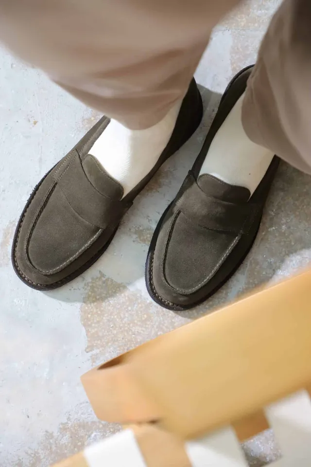 Malfroid Tilsitt Loft mocassin suède