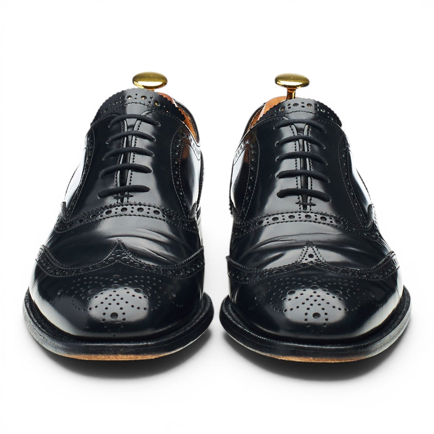 Cheaney Woodstock richelieu cuir noir pointure UK 8