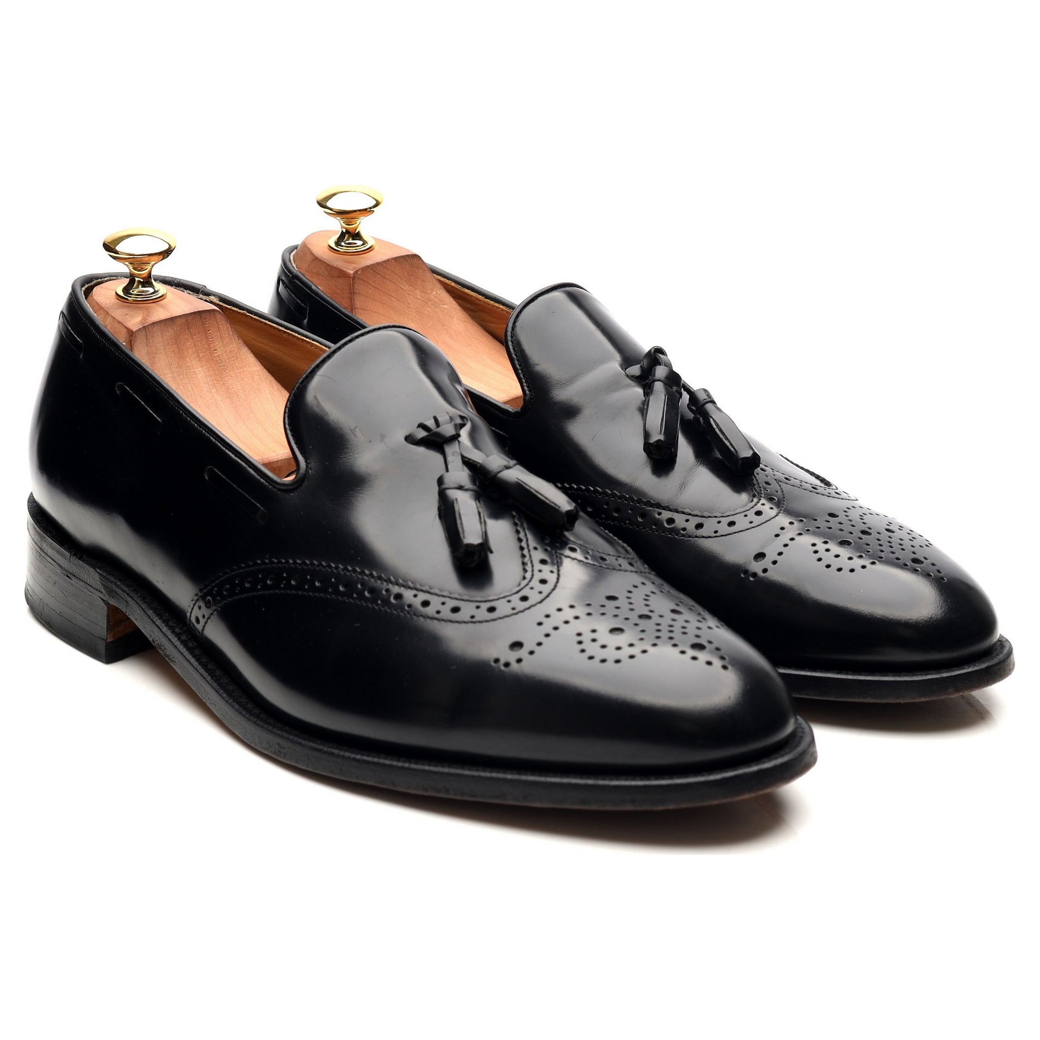 Barker Clive mocassins cuir noir UK 10,5 homme