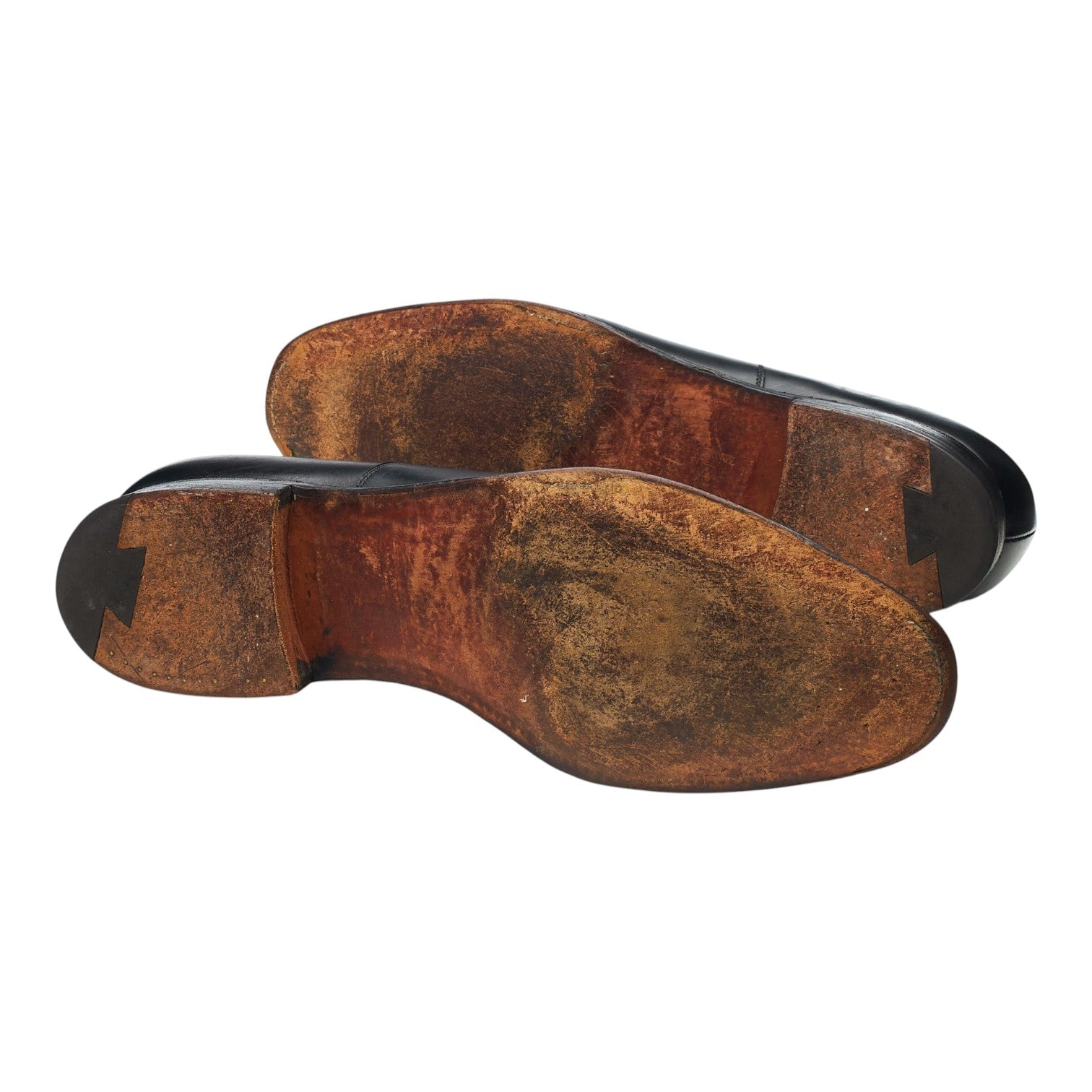 Dunhill Richelieu cuir noir UK 10