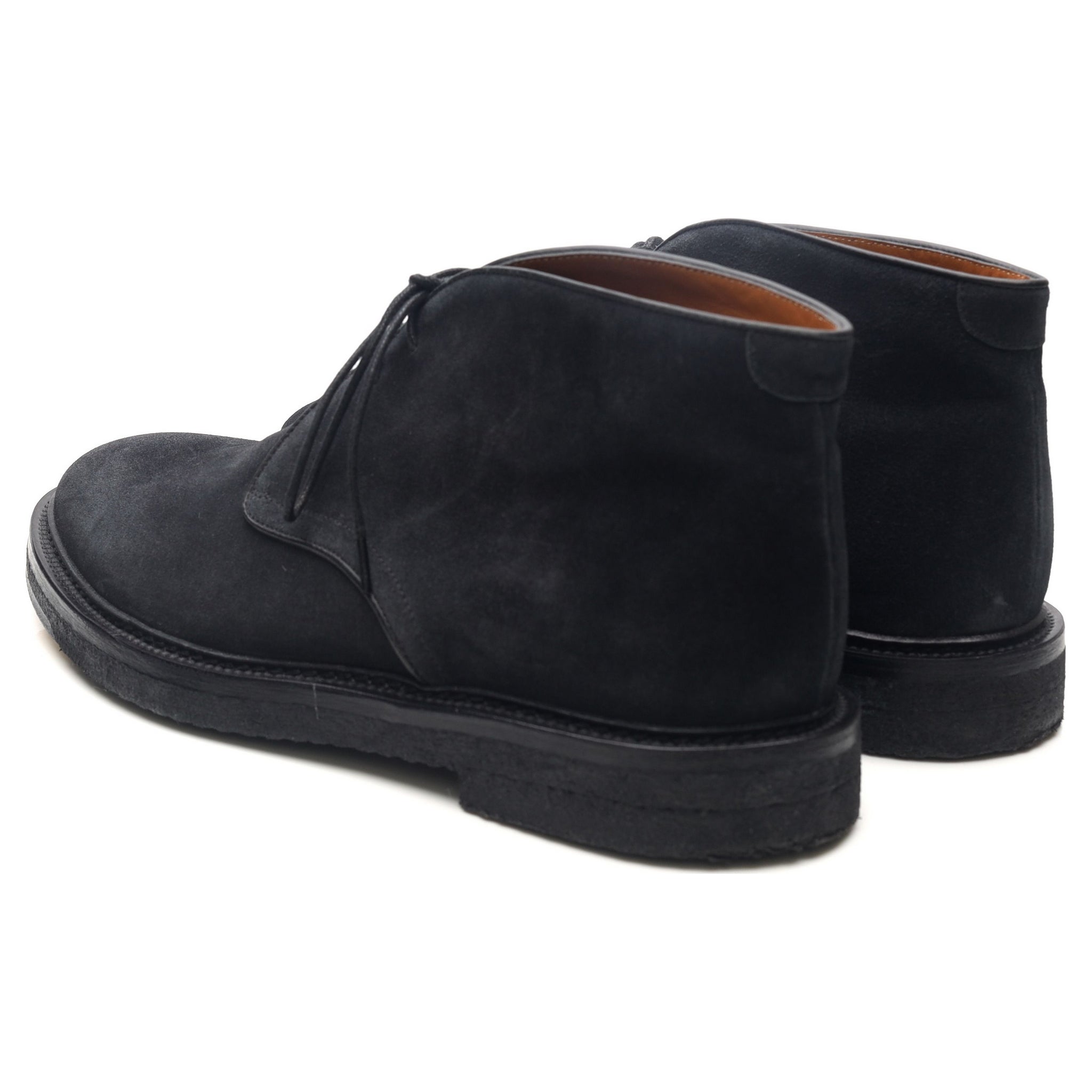 Mr P. chukka boots suède bleu marine UK 8.5