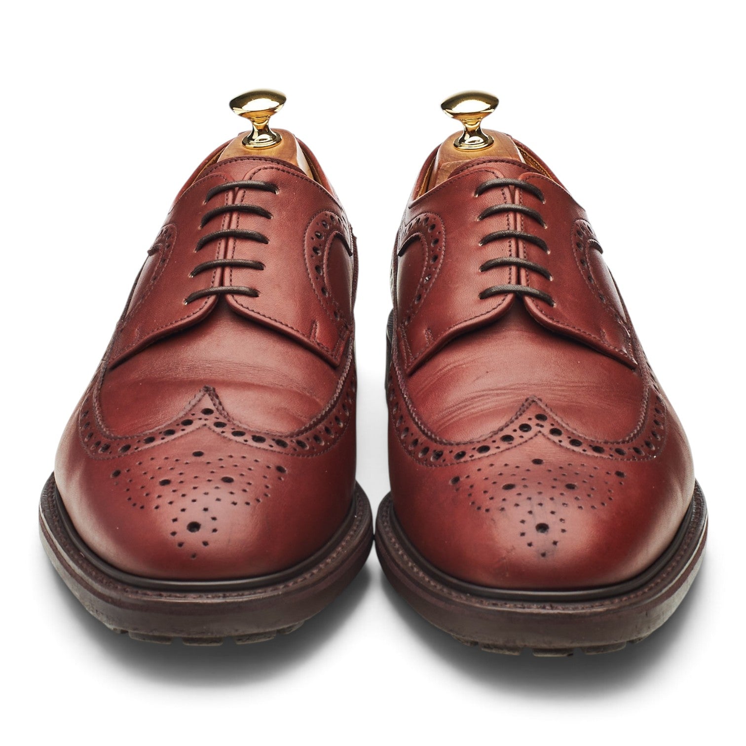 Alfred Sargent Berwick derby cuir tabac UK 9,5 large