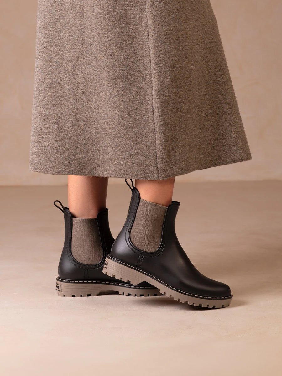 Toni Pons Cavour botte pluie femme taupe