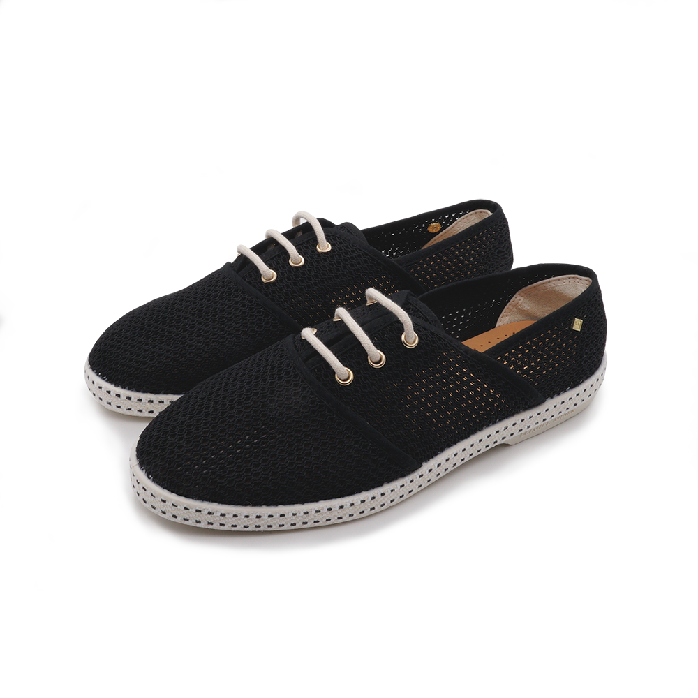 RIVIERAS Lacets 4031 chaussures filet noir mesh