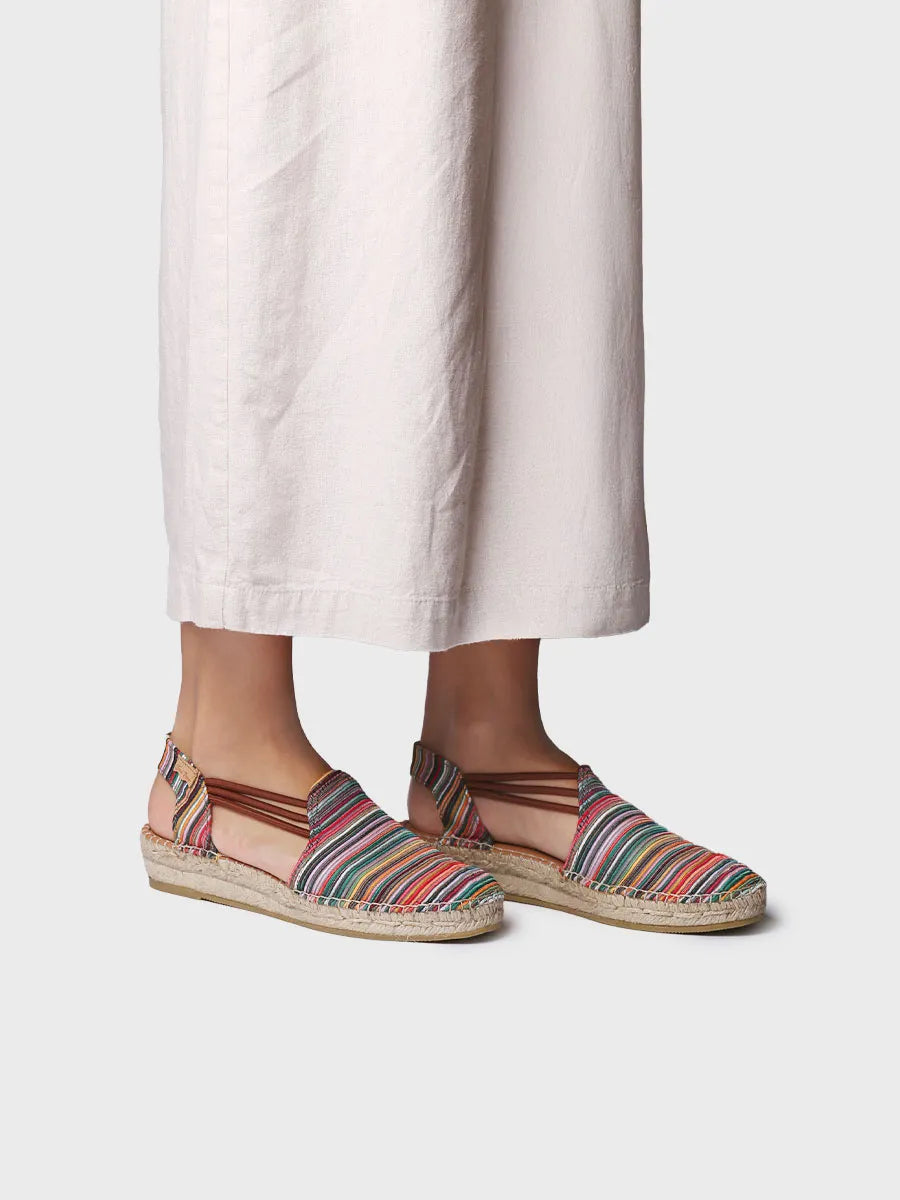 Toni Pons Noa-BO espadrilles femme rayures toile
