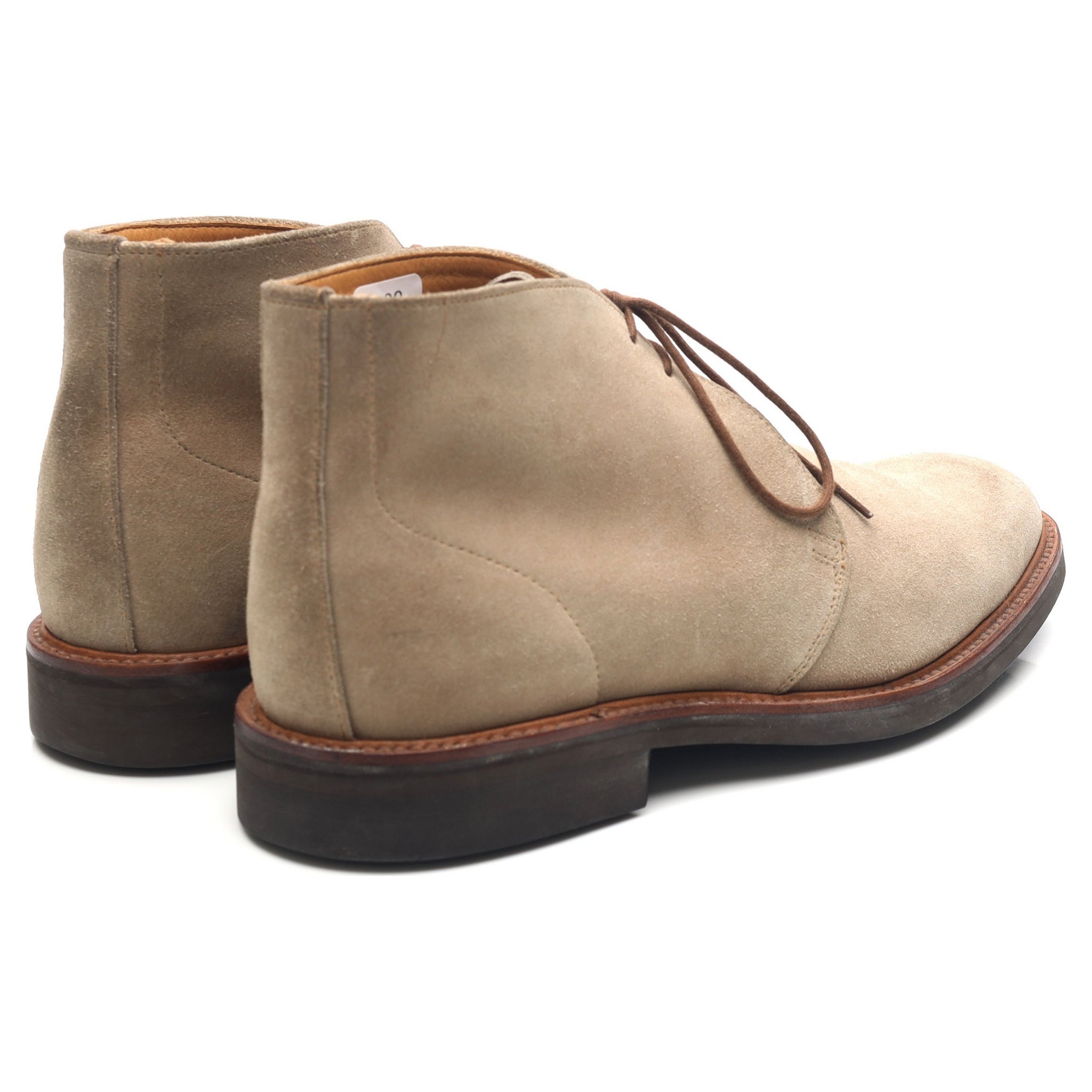 Alfred Sargent bottines chukka suède pierre UK 7