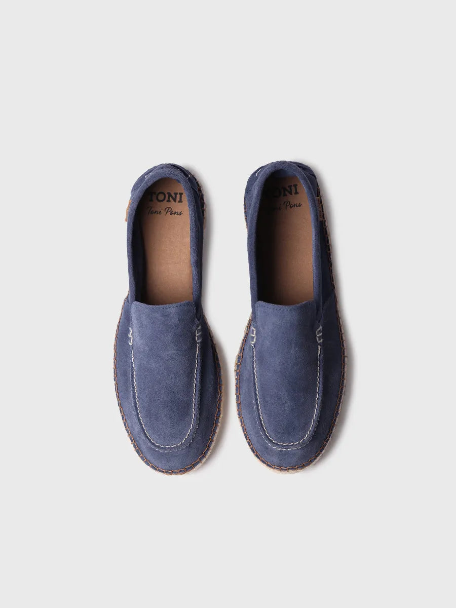 Toni Pons Milo espadrille homme cuir suédé