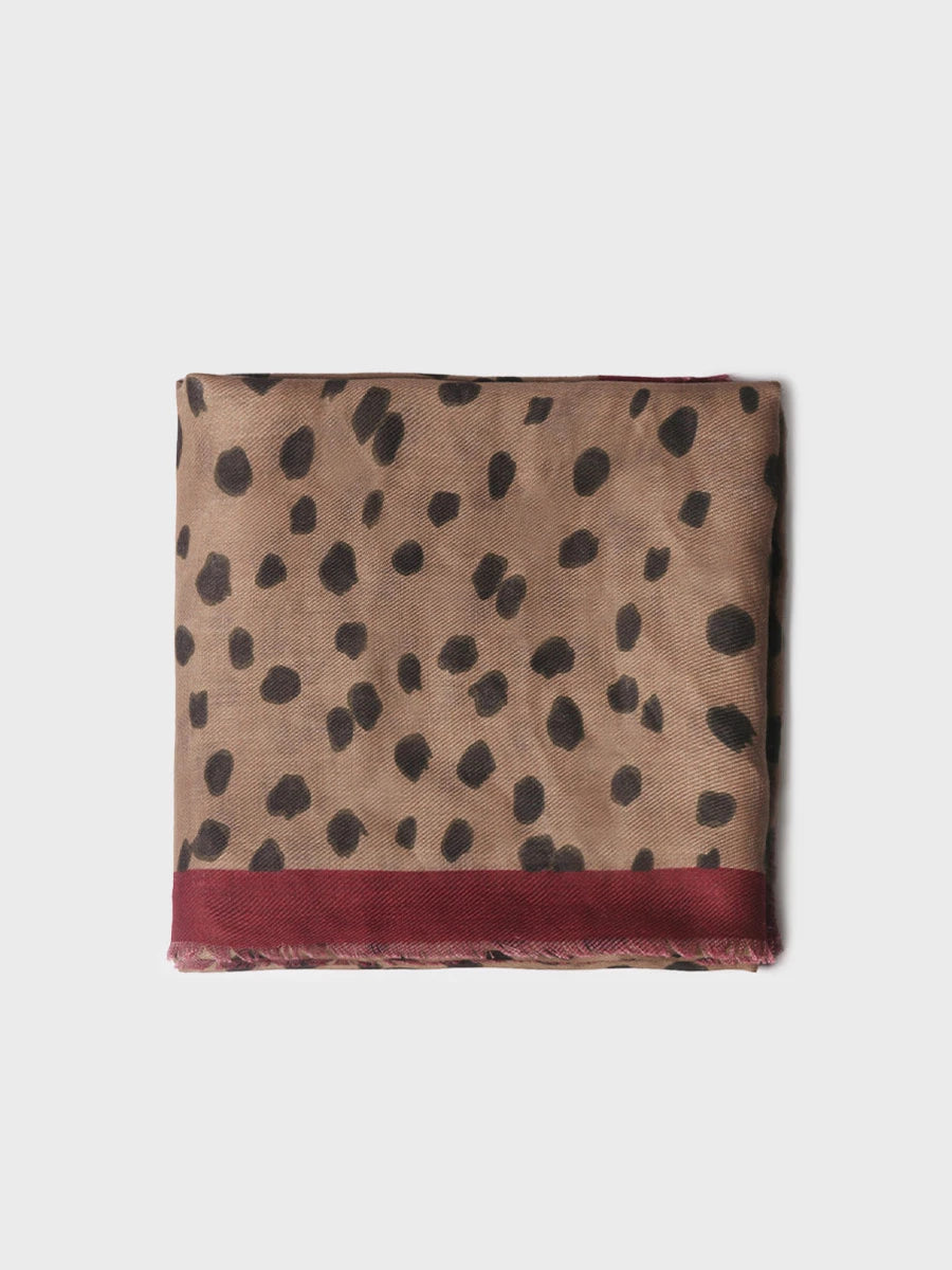 Toni Pons Xenia foulard tissu leger imprime 90x185