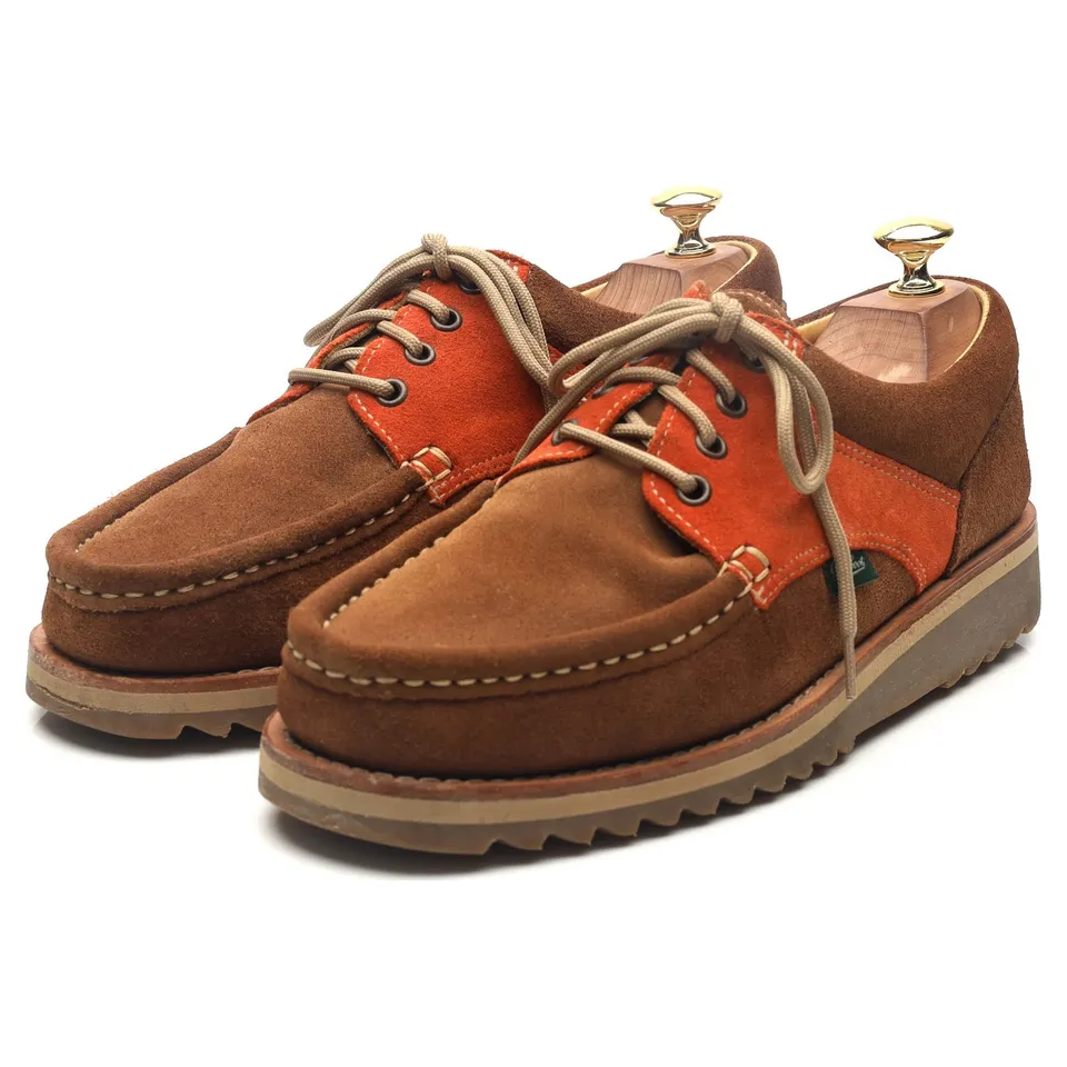 Paraboot Thiers chaussures bateau daim marron UK 8