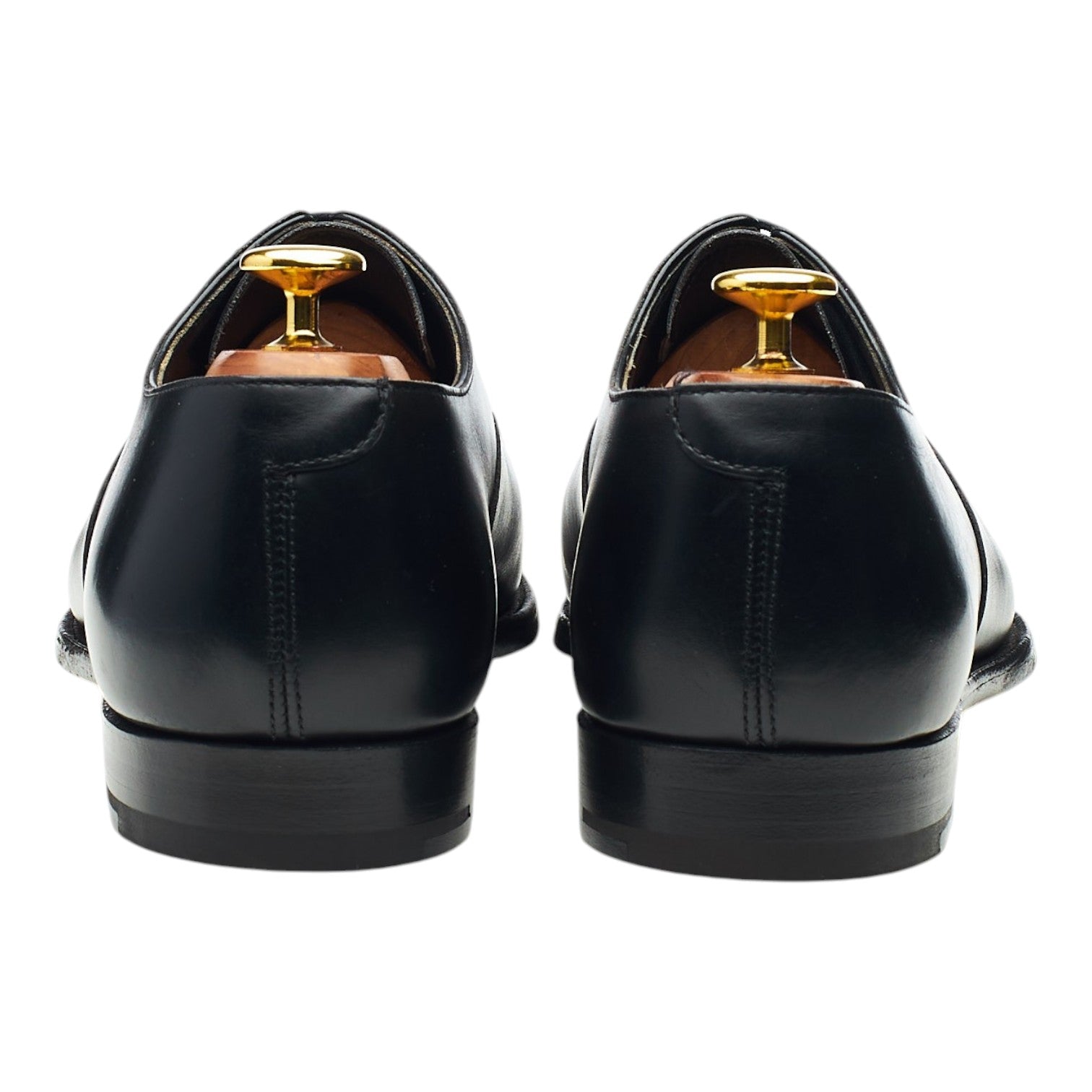 Crockett & Jones Audley oxford cuir noir UK 8 bout droit