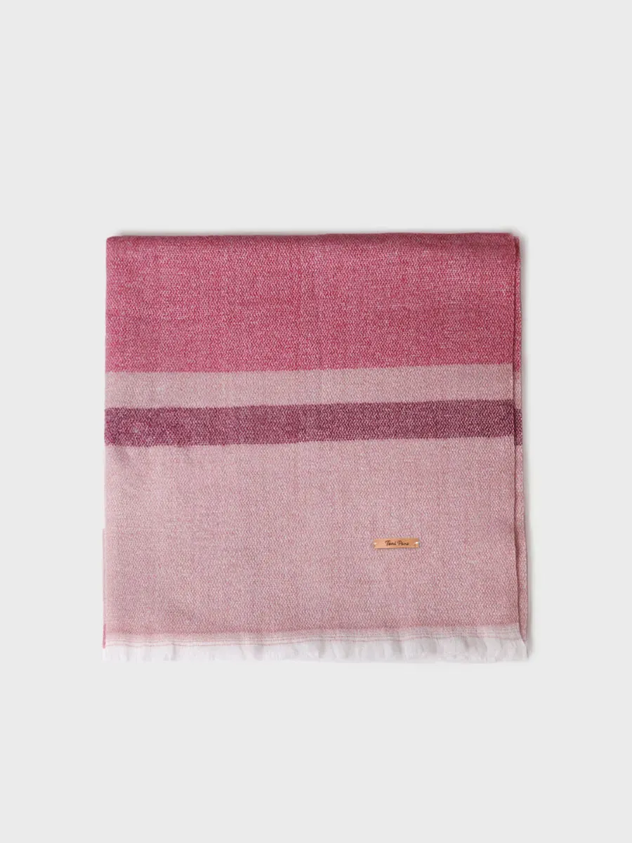 Toni Pons Amber foulard effet cachemire bleu