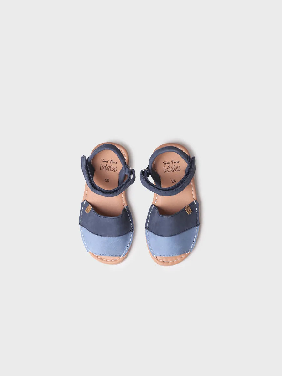Toni Pons Corda sandale minorquine enfant nubuck scratch