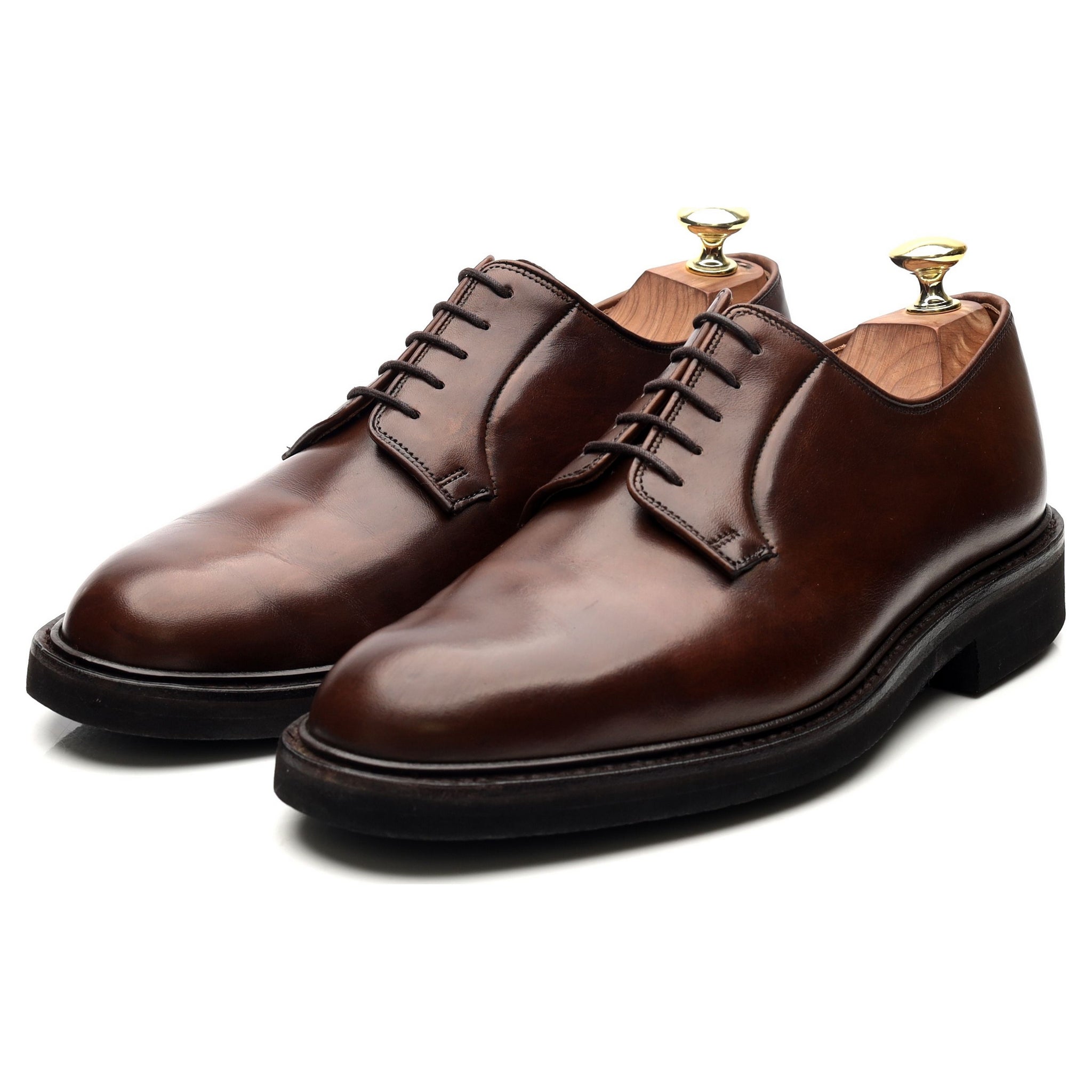 Crockett & Jones Lanark 3 derbies cuir marron UK 7