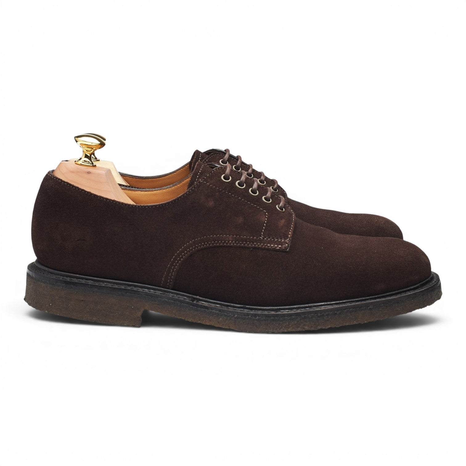 Loake 1880 Chichester derby suède marron UK 7.5