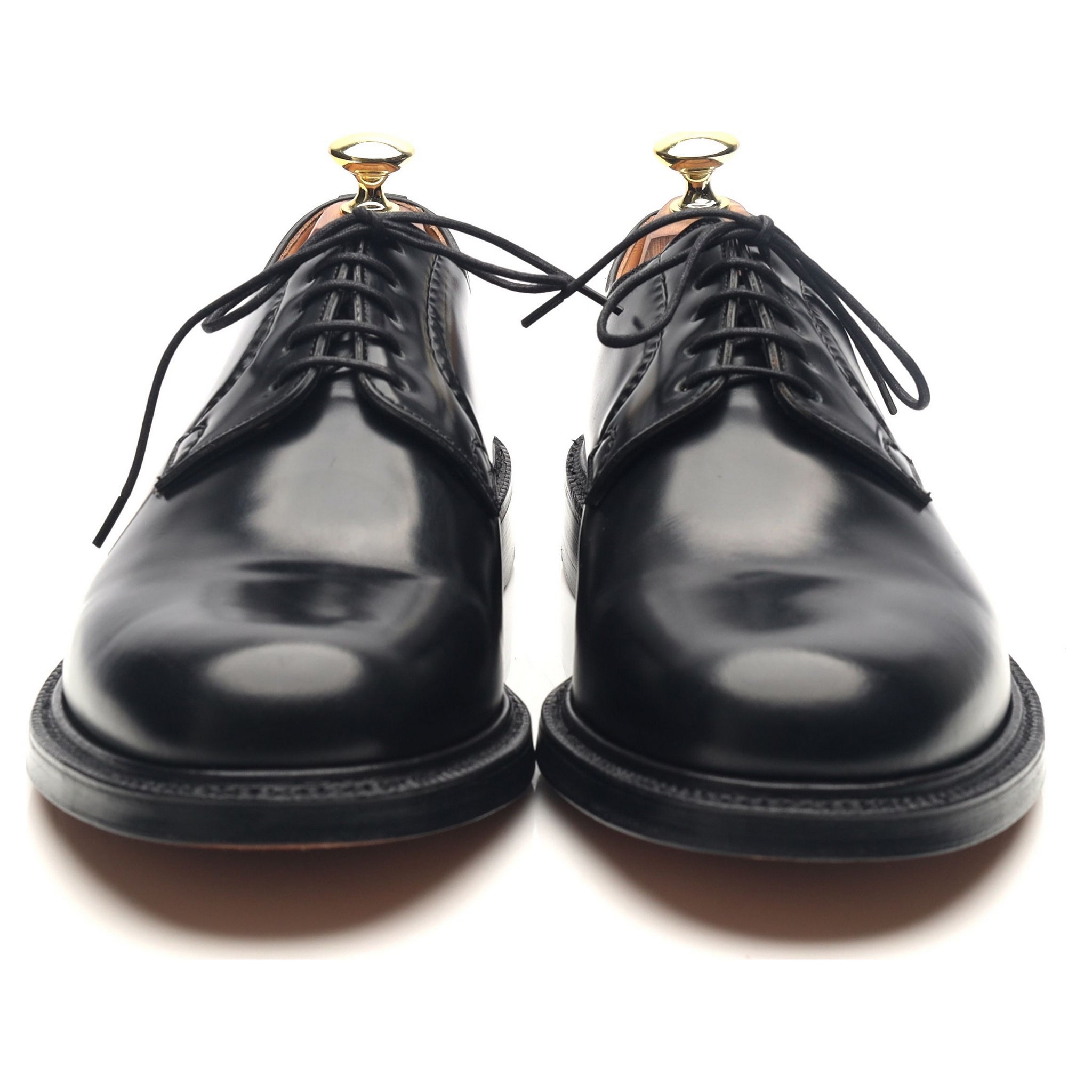 Church's Shannon Derby Cuir Noir UK 8