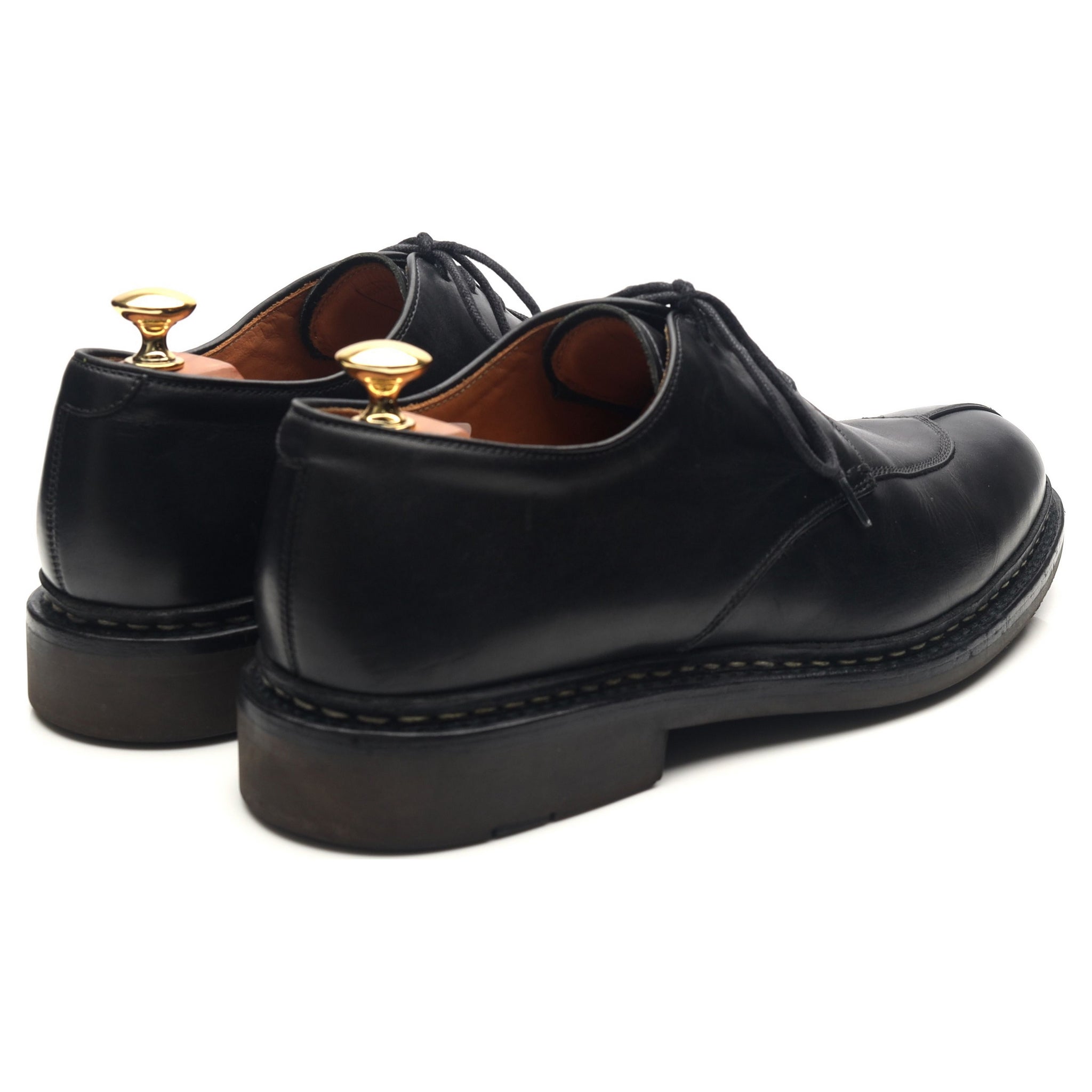 Heschung Rhus derbies cuir noir UK 9