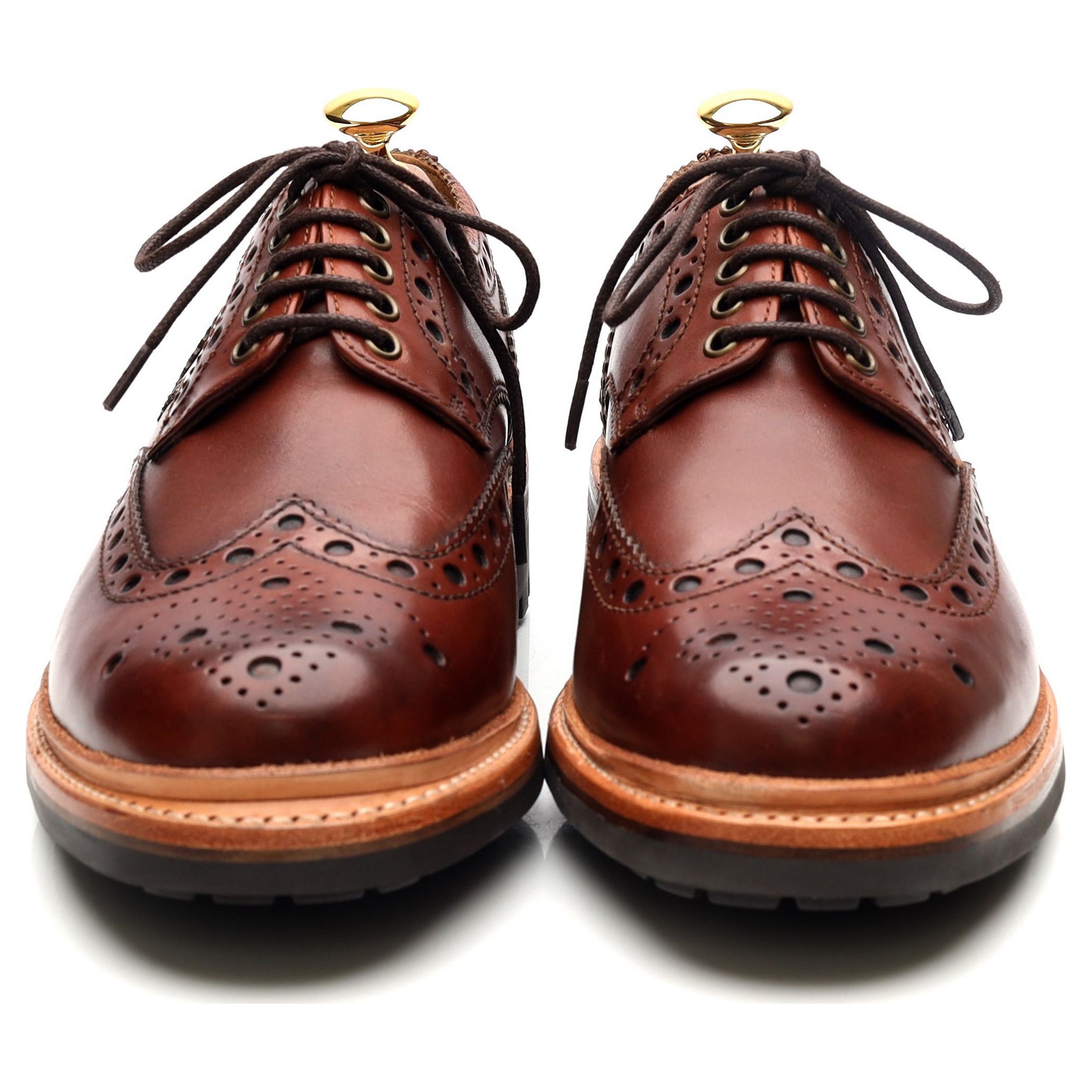 Grenson Archie derby cuir camel UK 6.5