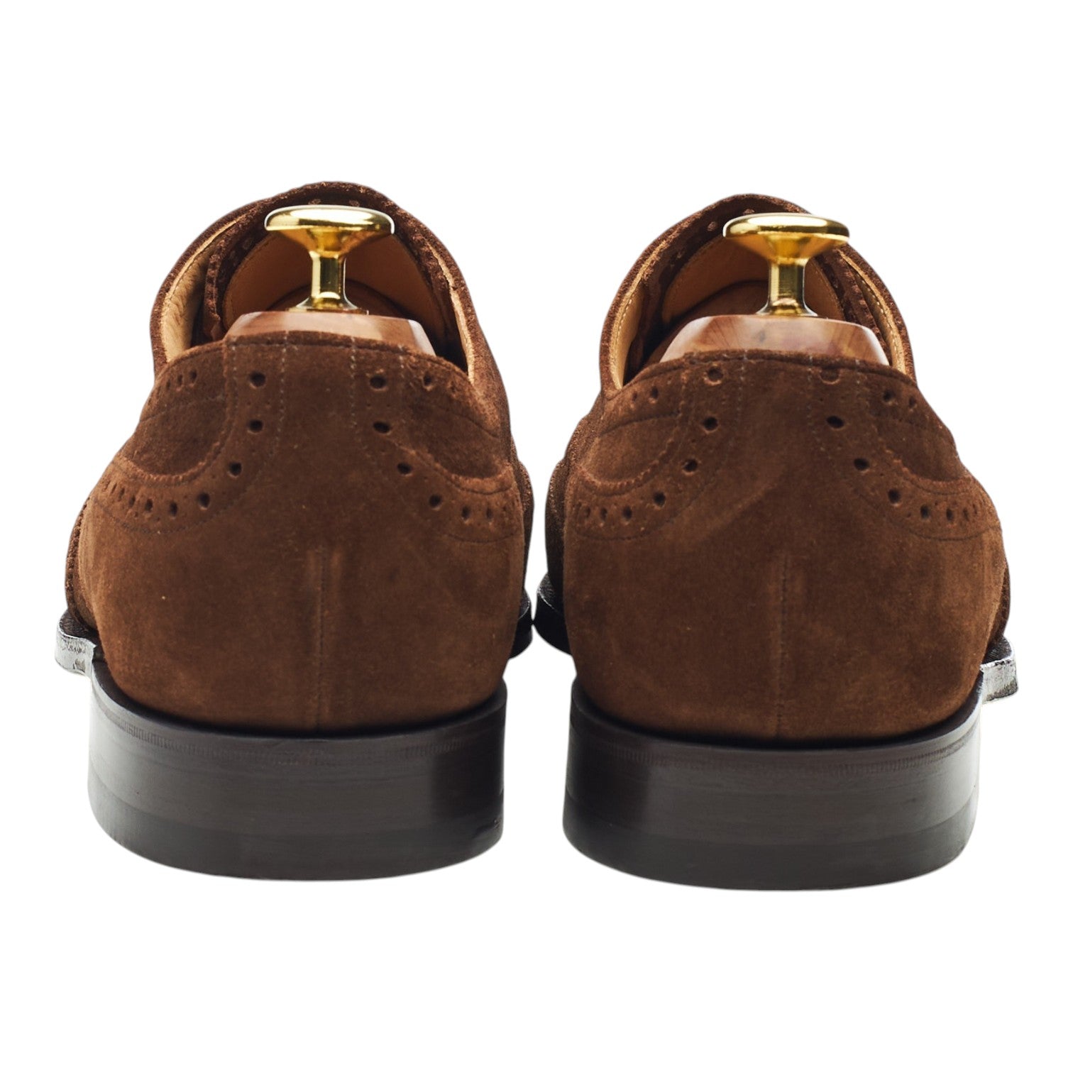 Cheaney brogues oxford daim marron tabac 8 UK
