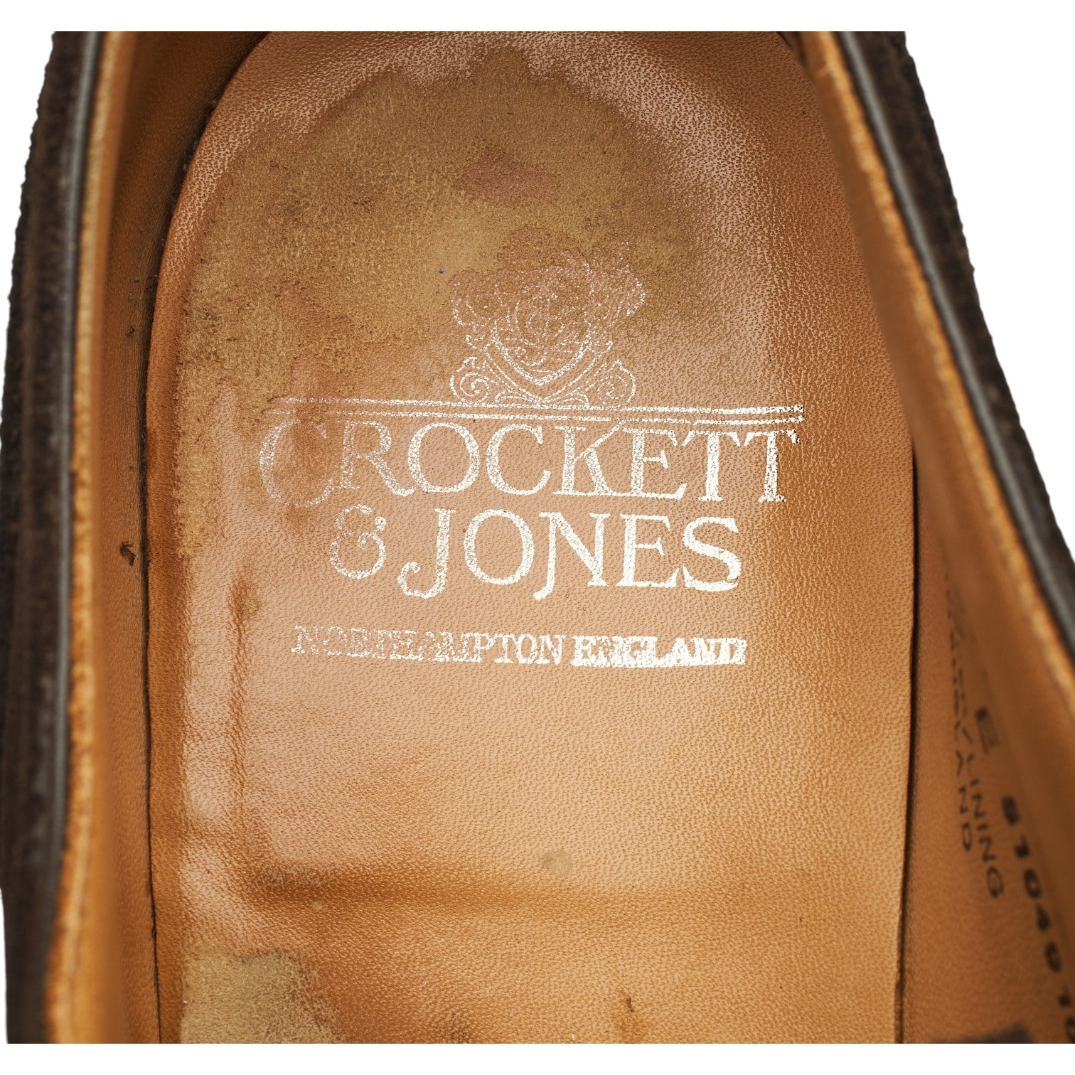 Crockett & Jones Westbourne oxford suède marron UK 7